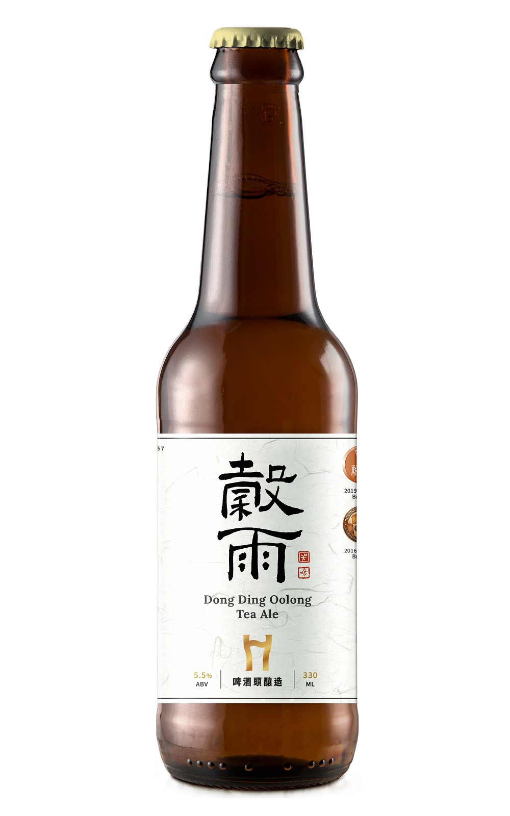 Taiwan Head Brewers Grain Rain Dong Ding Oolong Tea Ale 啤酒頭釀造 穀雨 凍頂烏龍茶啤酒