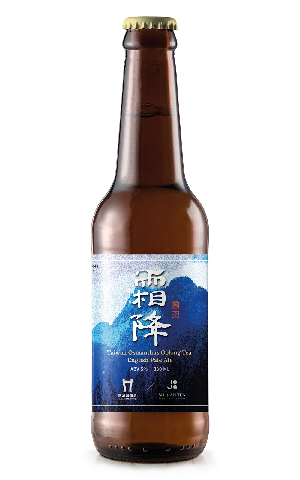 Taiwan Head Brewers Frost s Descent Taiwan Osmanthus Oolong Tea English Pale Ale 啤酒頭釀造 霜降 桂花烏龍茶啤酒