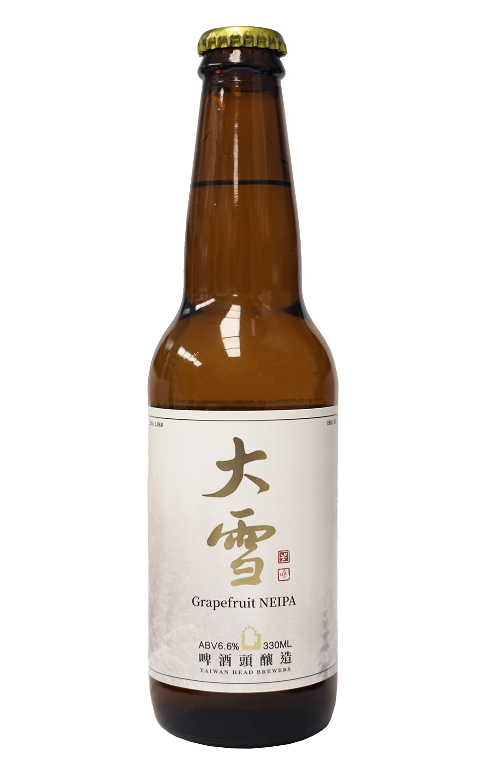 Taiwan Head Brewers Major Snow Grapefruit NEIPA 啤酒頭釀造 大雪 葡萄柚 NEIPA