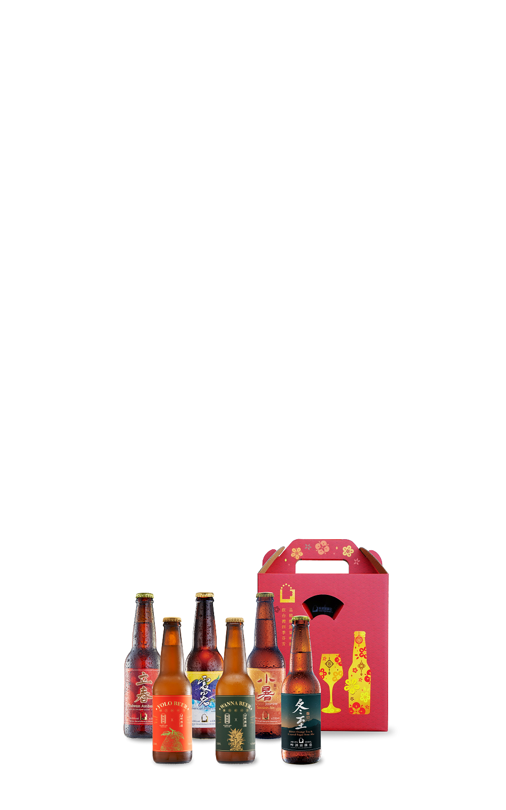 Taiwan Head Brewers 2022酒虎詩龍 新年六入禮盒組 啤酒頭釀造 2022酒虎詩龍 新年六入禮盒組