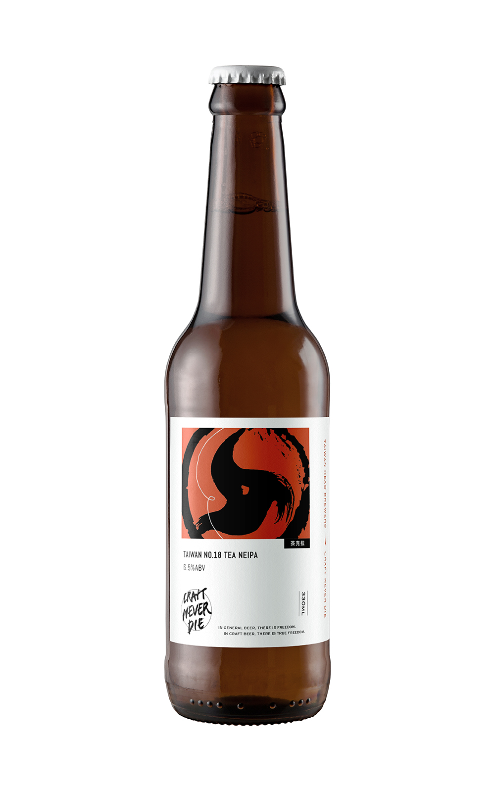 Taiwan Head Brewers Craft Never Die Taiwan No 18 Tea NEIPA 啤酒頭釀造 精釀不死系列 茶克拉 NEIPA