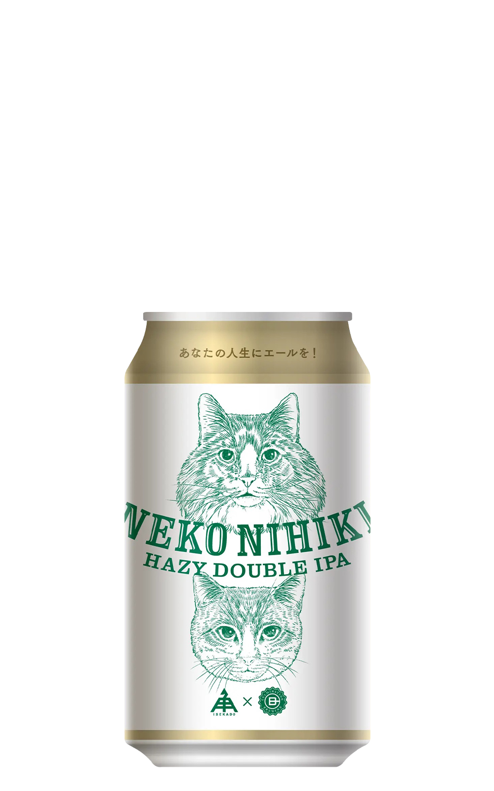 Ise Kadoya Brewery Neko Nihiki Hazy Double IPA 伊勢角屋啤酒 兩隻貓貓 混濁雙倍 IPA