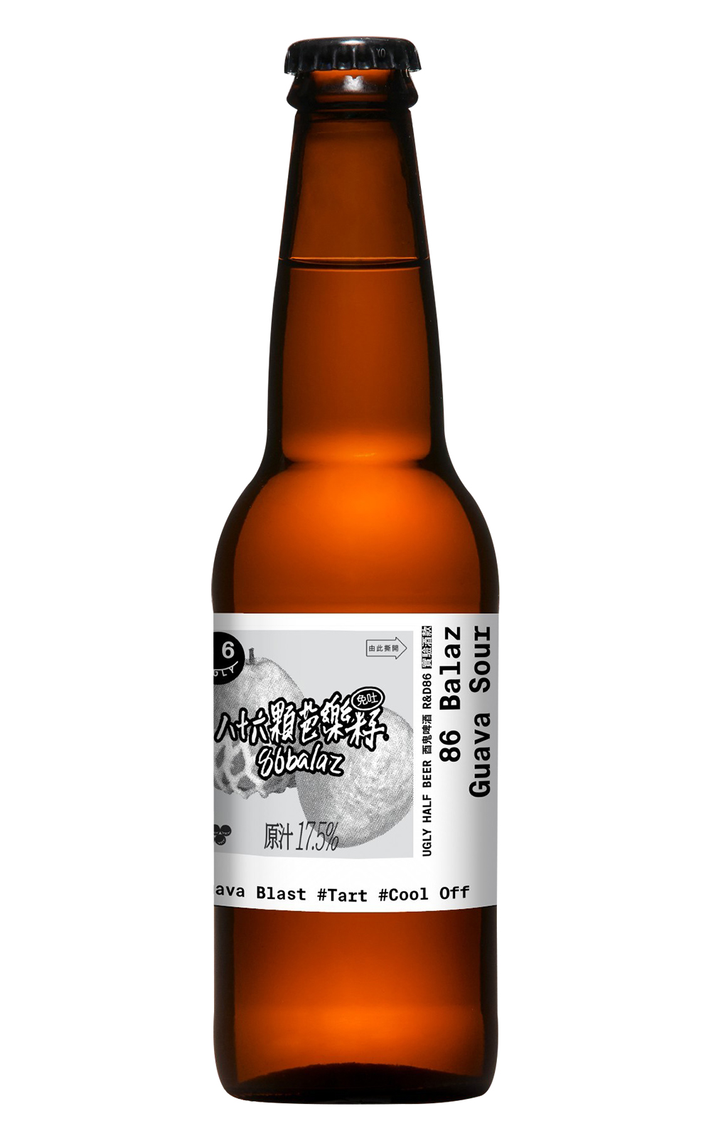 Ugly Half Beer R D Series 86 Balaz Guava Sour 酉鬼啤酒 R D實驗系列 八十六顆芭樂 免吐 籽 酸啤酒