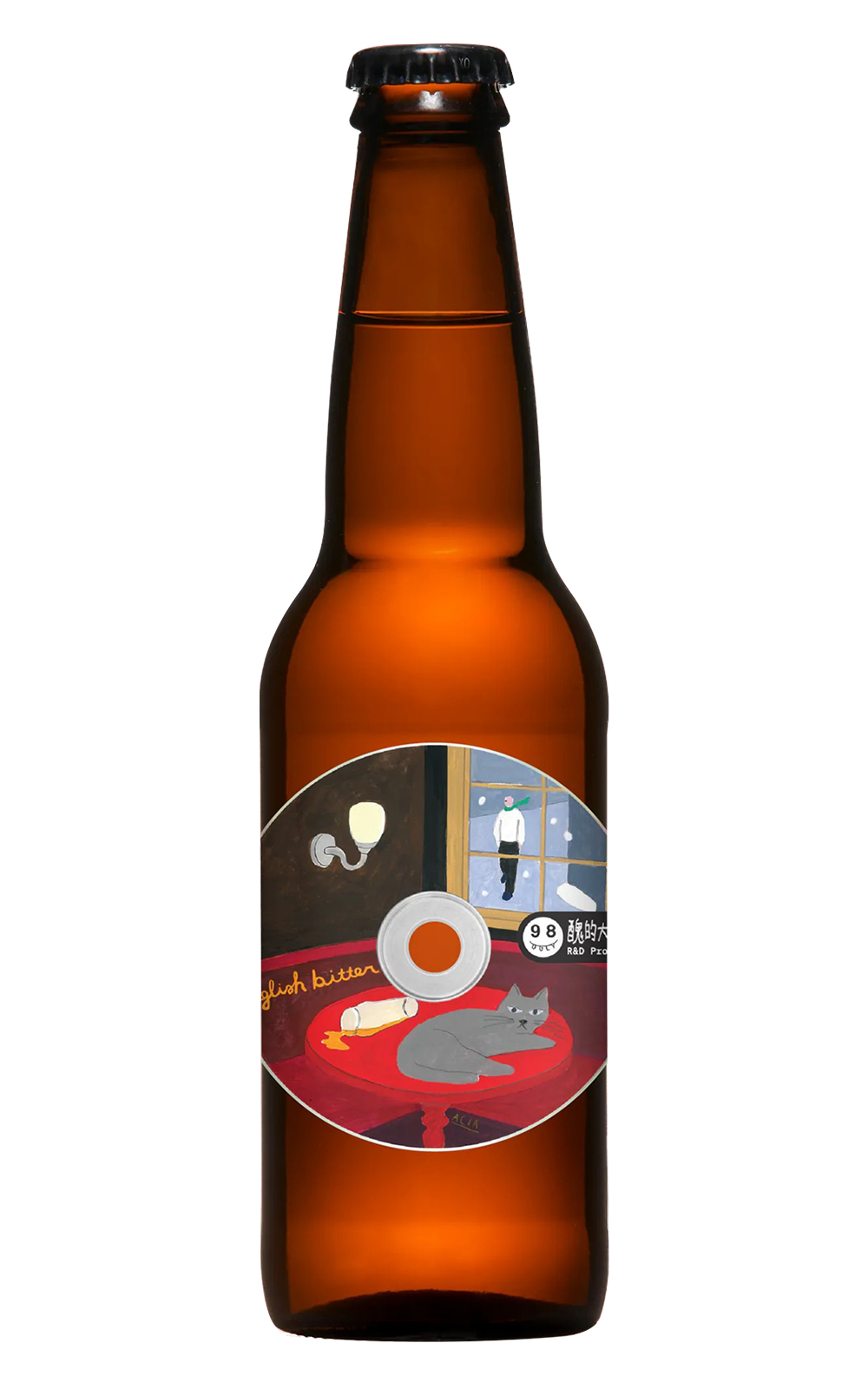 Ugly Half Beer R D Project 98 English Bitter 酉鬼啤酒 醜的大合輯 三月的英國還在下雪嗎