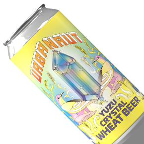 Urbanaut Brewing Co.-Yuzu Crystal Wheat Beer