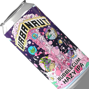Urbanaut Brewing Co.-Bubble Gum Hazy IPA