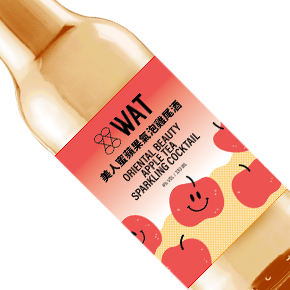 WAT-Oriental Beauty Apple Tea Sparkling Cocktail