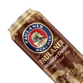 Paulaner Brauerei-Weissbier Dunkel (Can)