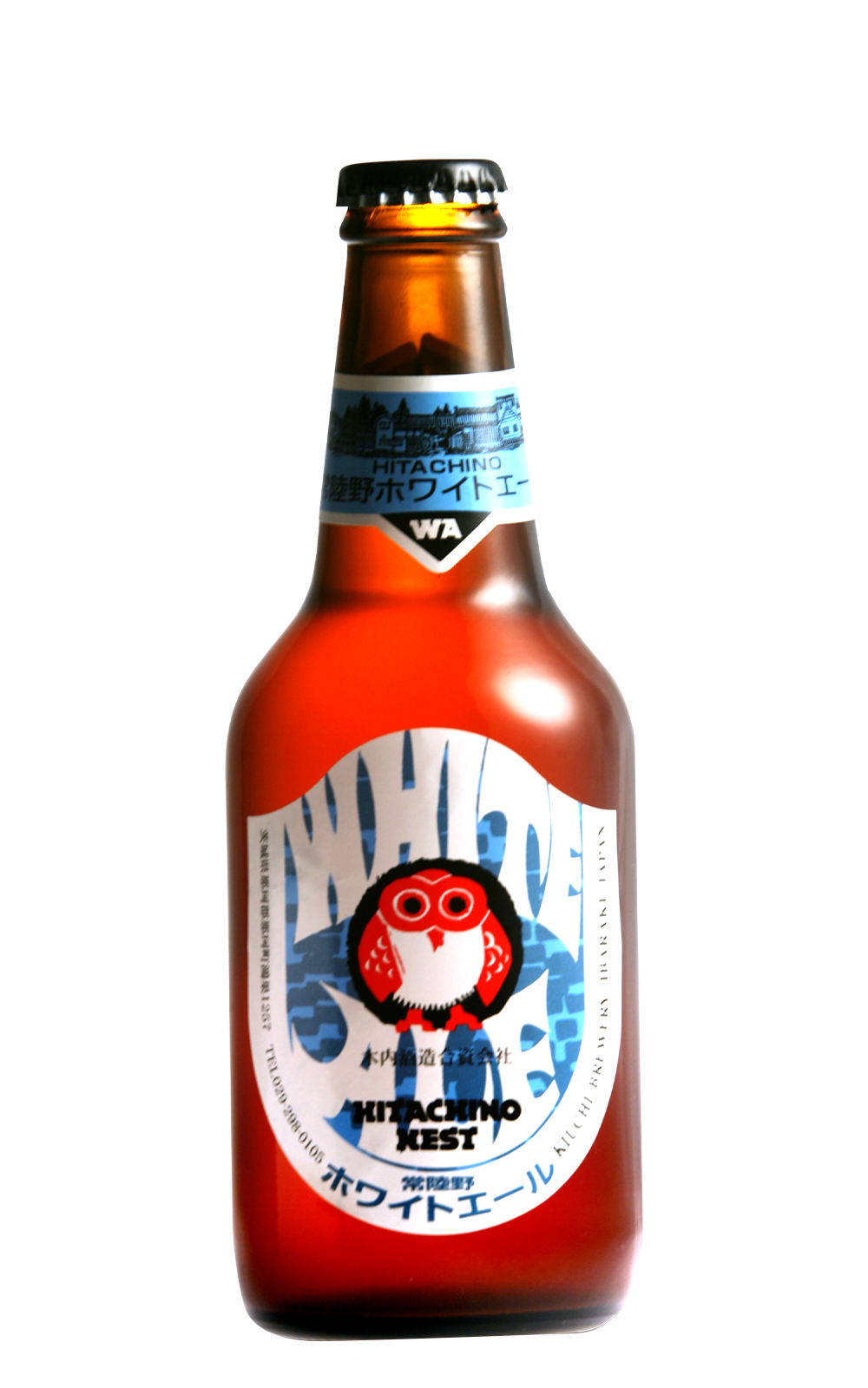 Hitachino Nest Beer ホワイトエール White Ale 常陸野貓頭鷹啤酒廠 小麥柑橘白啤酒