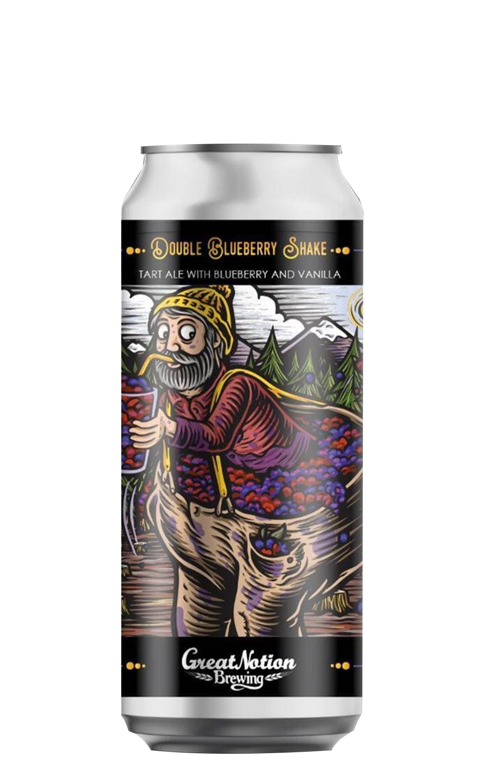Great Notion Double Blueberry Shake Tart Ale 崇高藍圖啤酒廠 雙倍藍莓奶昔 水果酸啤酒