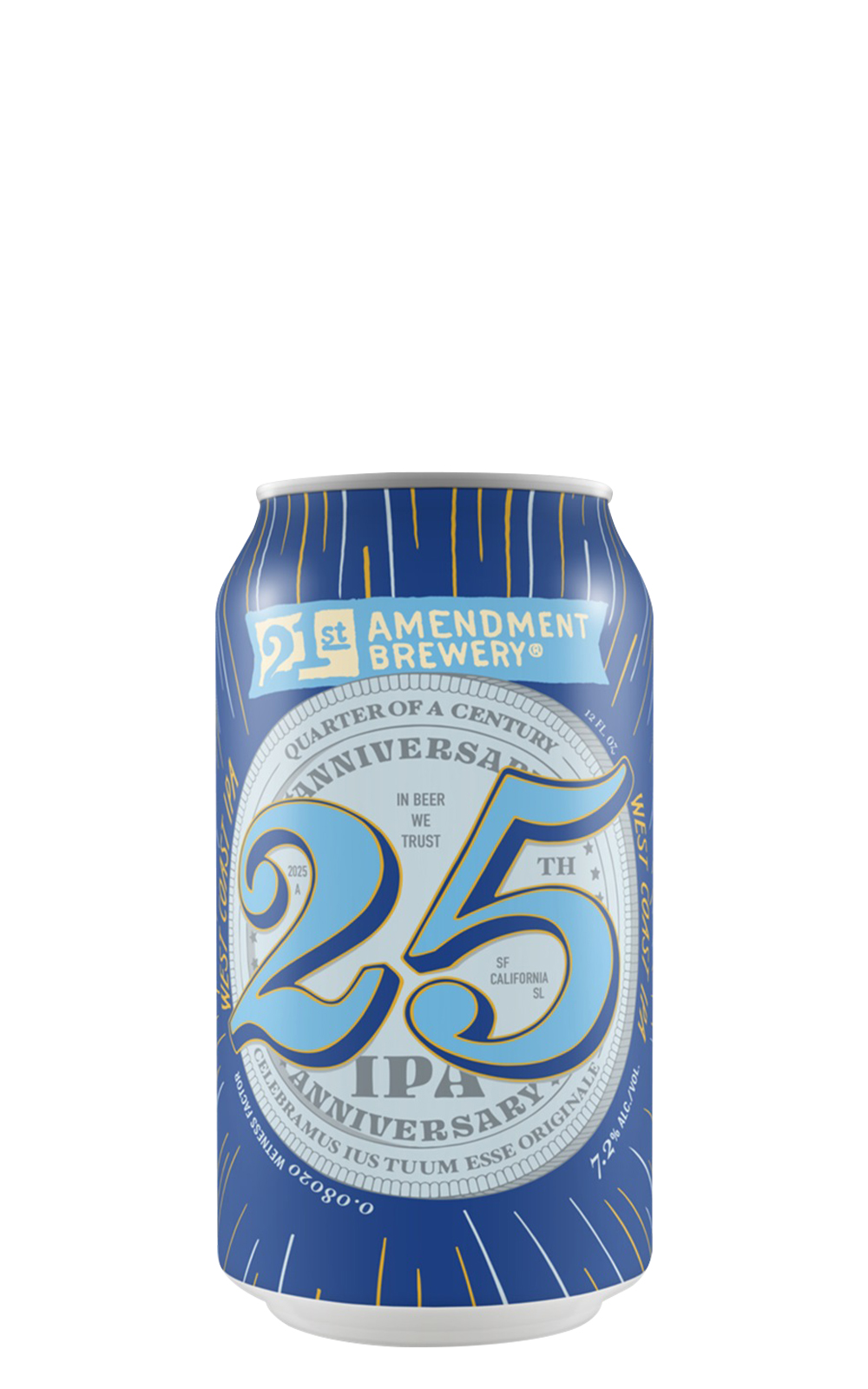 21st Amendment Brewery 25th Anniversary IPA 第21修正案啤酒廠 25 週年 IPA