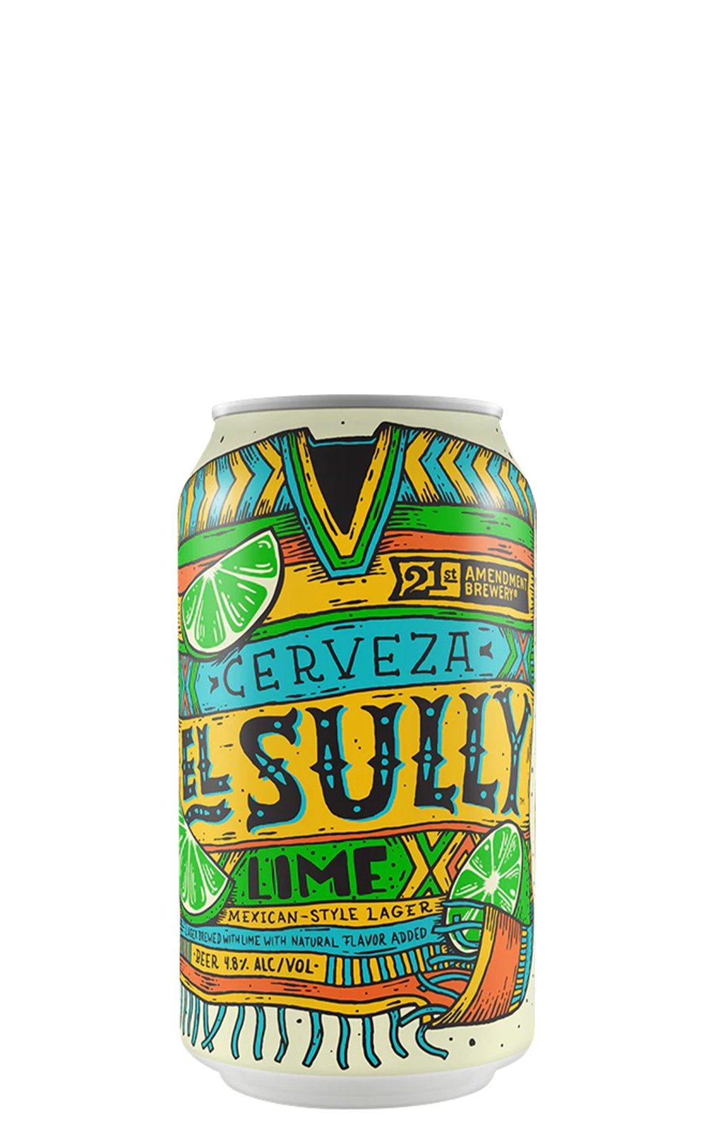 21st Amendment Brewery EL Sully Lime Mexican Style Larger 第21修正案啤酒廠 欸 蘇利 萊姆拉格