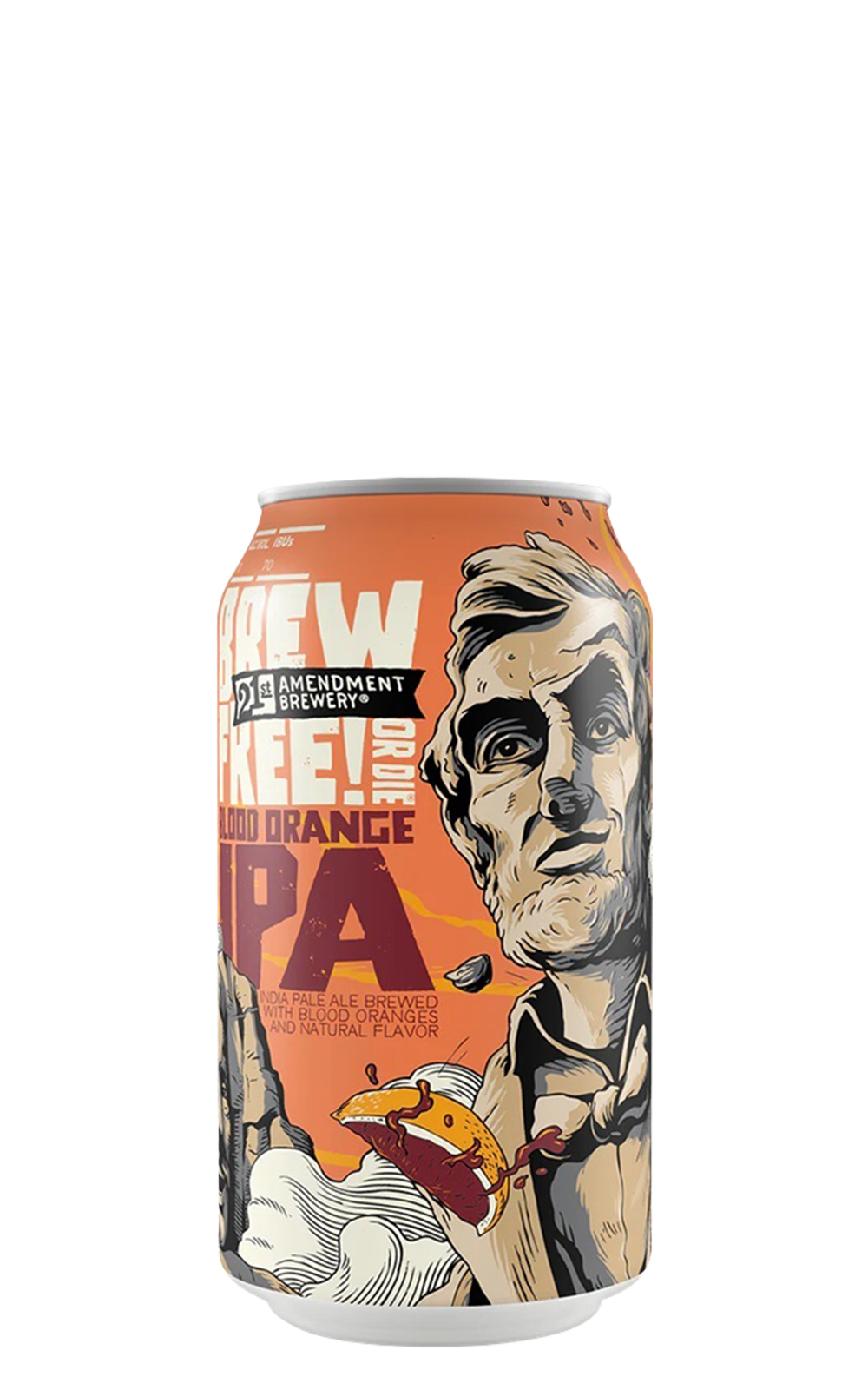 21st Amendment Brewery Brew Free Or Die Blood Orange India Pale Ale 第21修正案啤酒廠 相信自由 血橙 IPA
