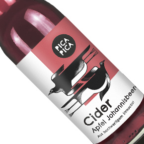 PICA PICA-Apfel Johannisbeere Cider
