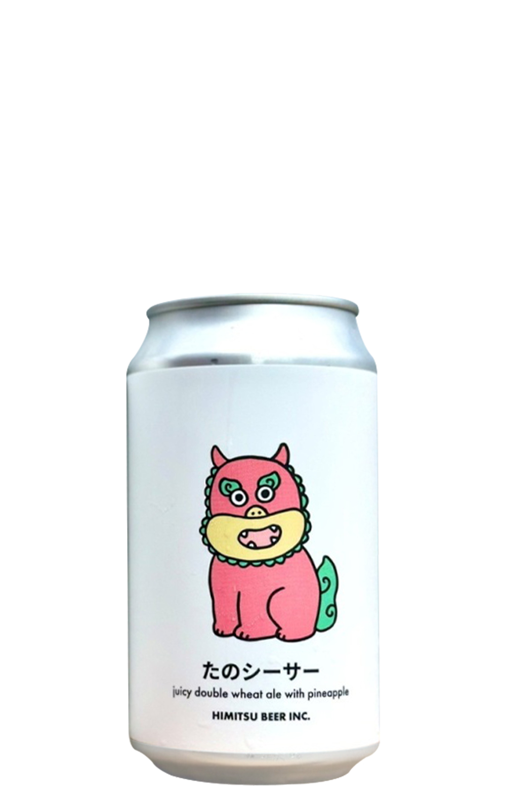 Himitsu Beer Inc Tanoshisa Juicy Double Wheat Ale with Pineapple 秘密啤酒廠 快樂獅子 小麥啤酒