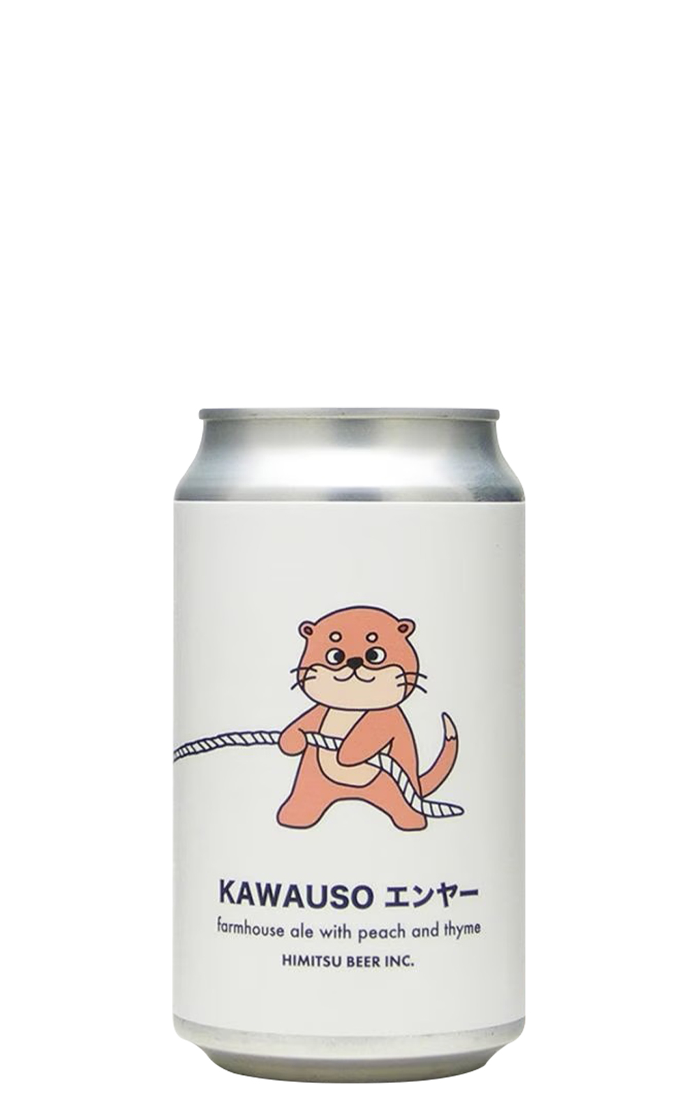 Himitsu Beer Inc Kawauso Enya Farmhouse Ale with Peach and Thyme 秘密啤酒廠 水獺音頭 農村愛爾