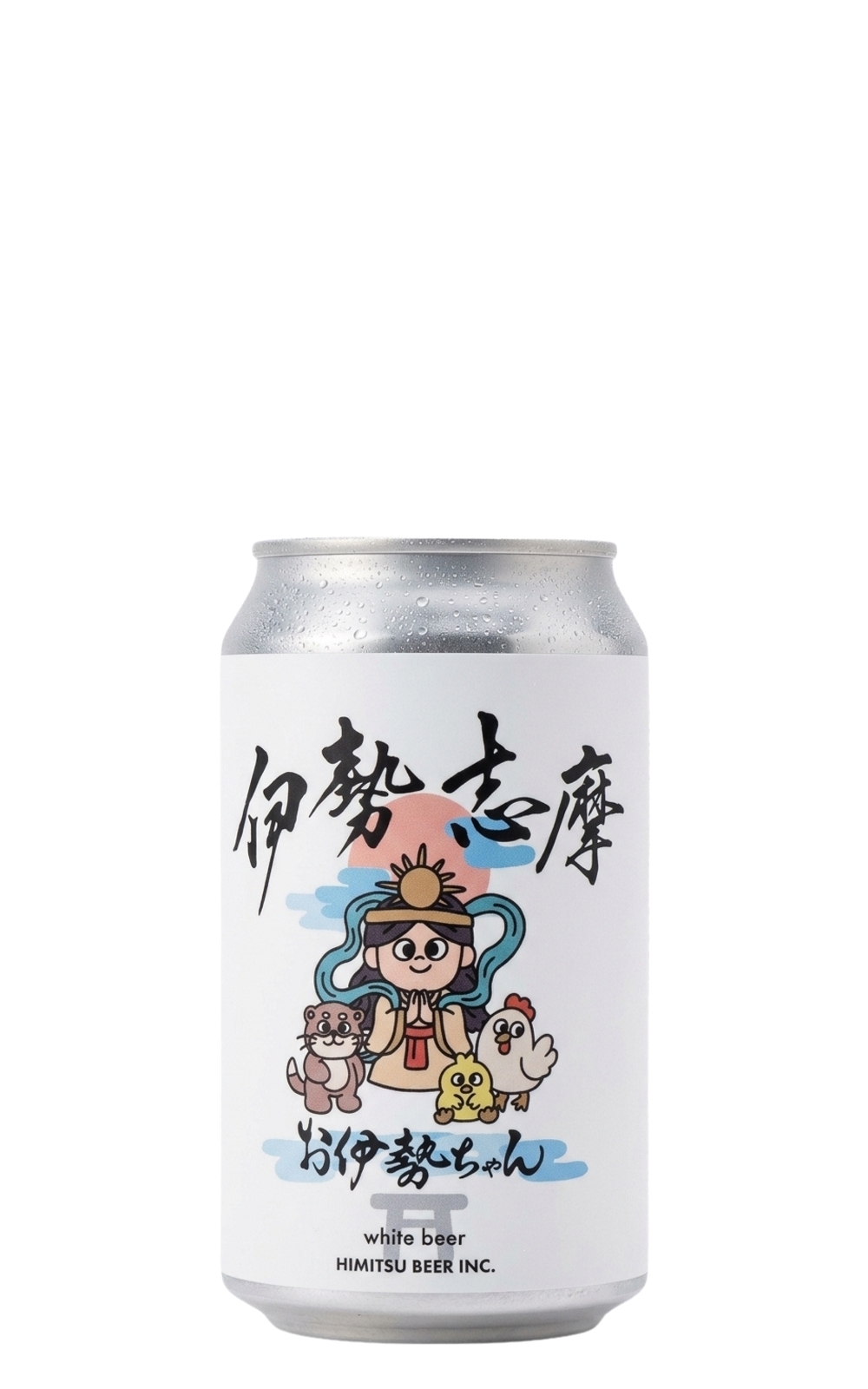 Himitsu Beer Inc Oise Chan White Beer 秘密啤酒廠 伊勢志摩 伊勢醬 柚子白啤酒
