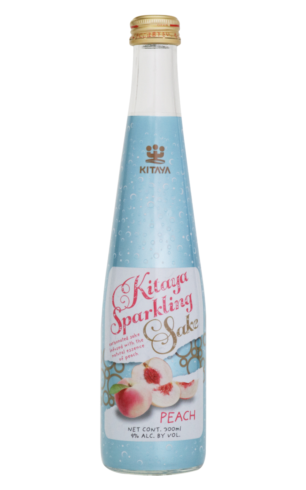 Kitaya Peach Sparkling Sake 喜多屋 蜜桃氣泡清酒
