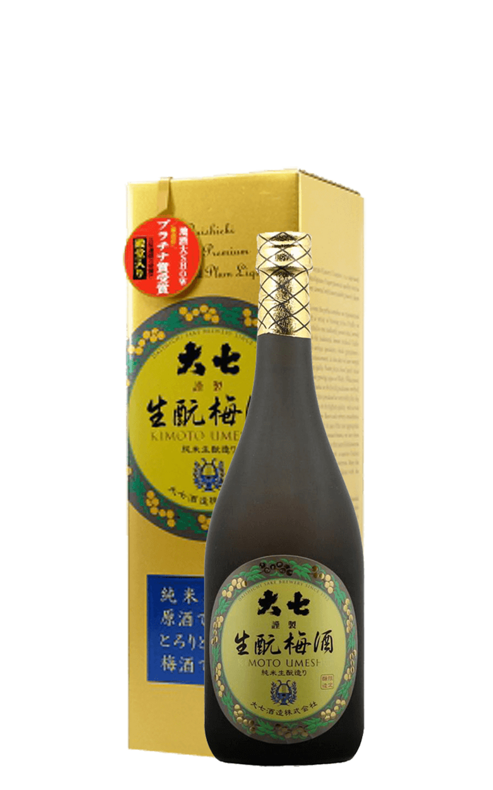 Daishichi Sake Brewery Co 純米生酛醸造 生酛梅酒 大七酒造 純米生酛釀造 生酛梅酒