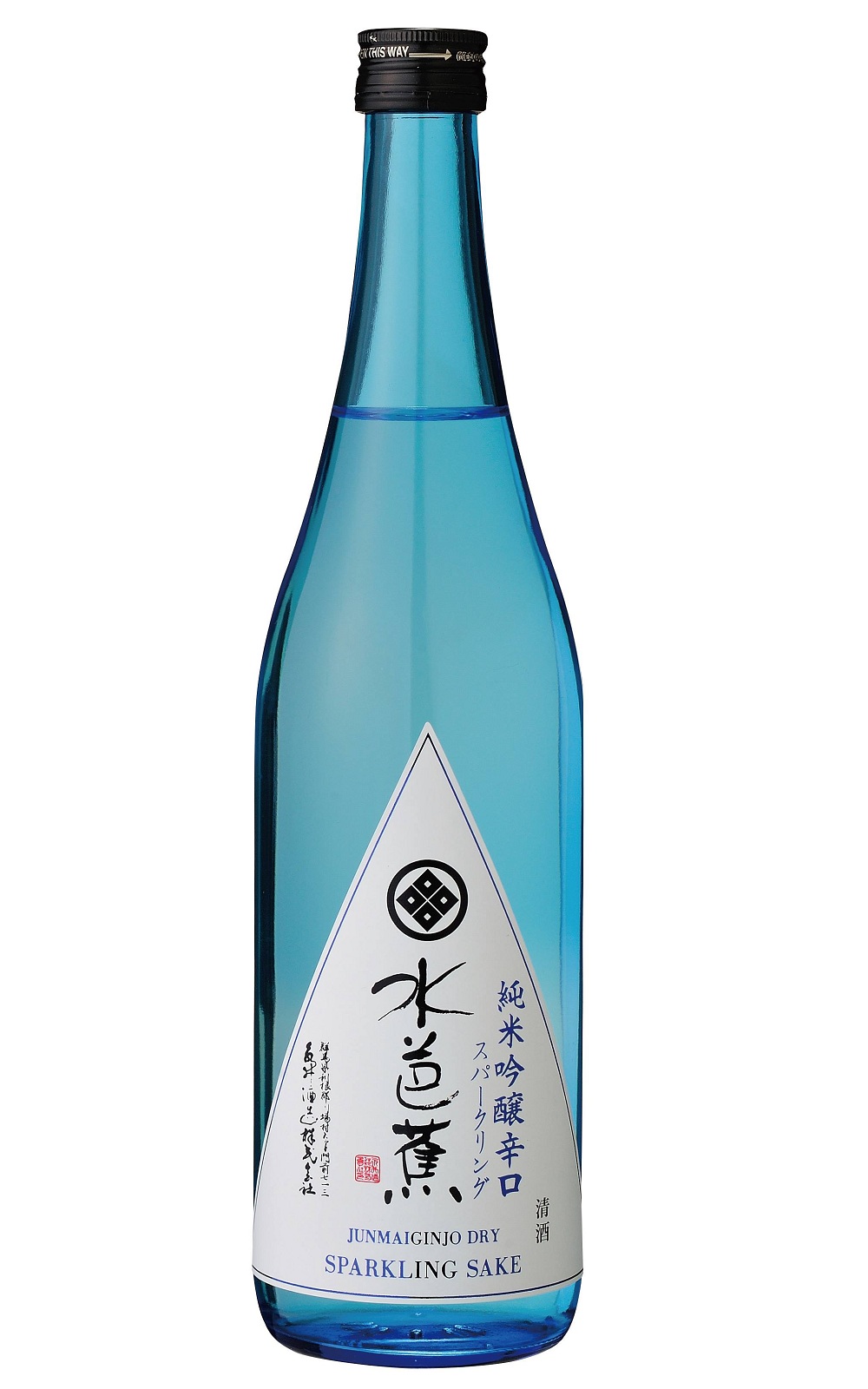 Nagai Sake Inc Junmaiginjo Dry Sparkling Sake 永井酒造株式會社 水芭蕉 辛口 純米吟釀 氣泡酒
