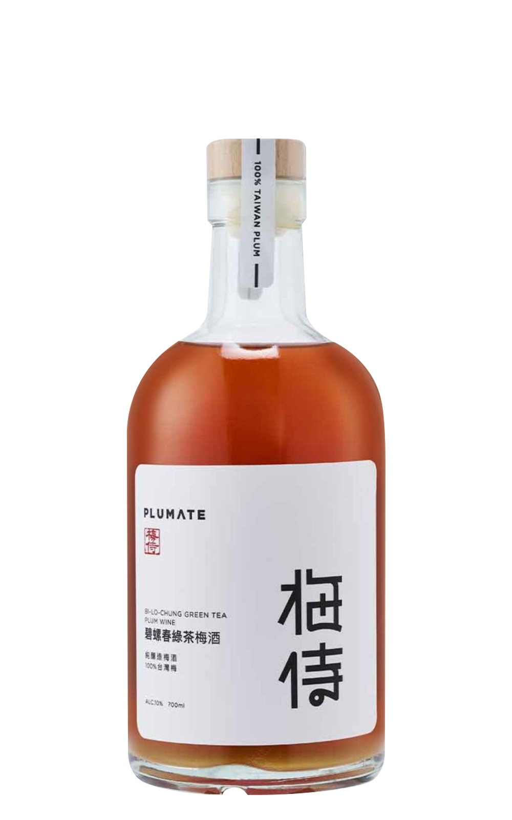 Plumate Bi Lo Chung Green Tea Plum Wine 梅侍 碧螺春綠茶梅酒