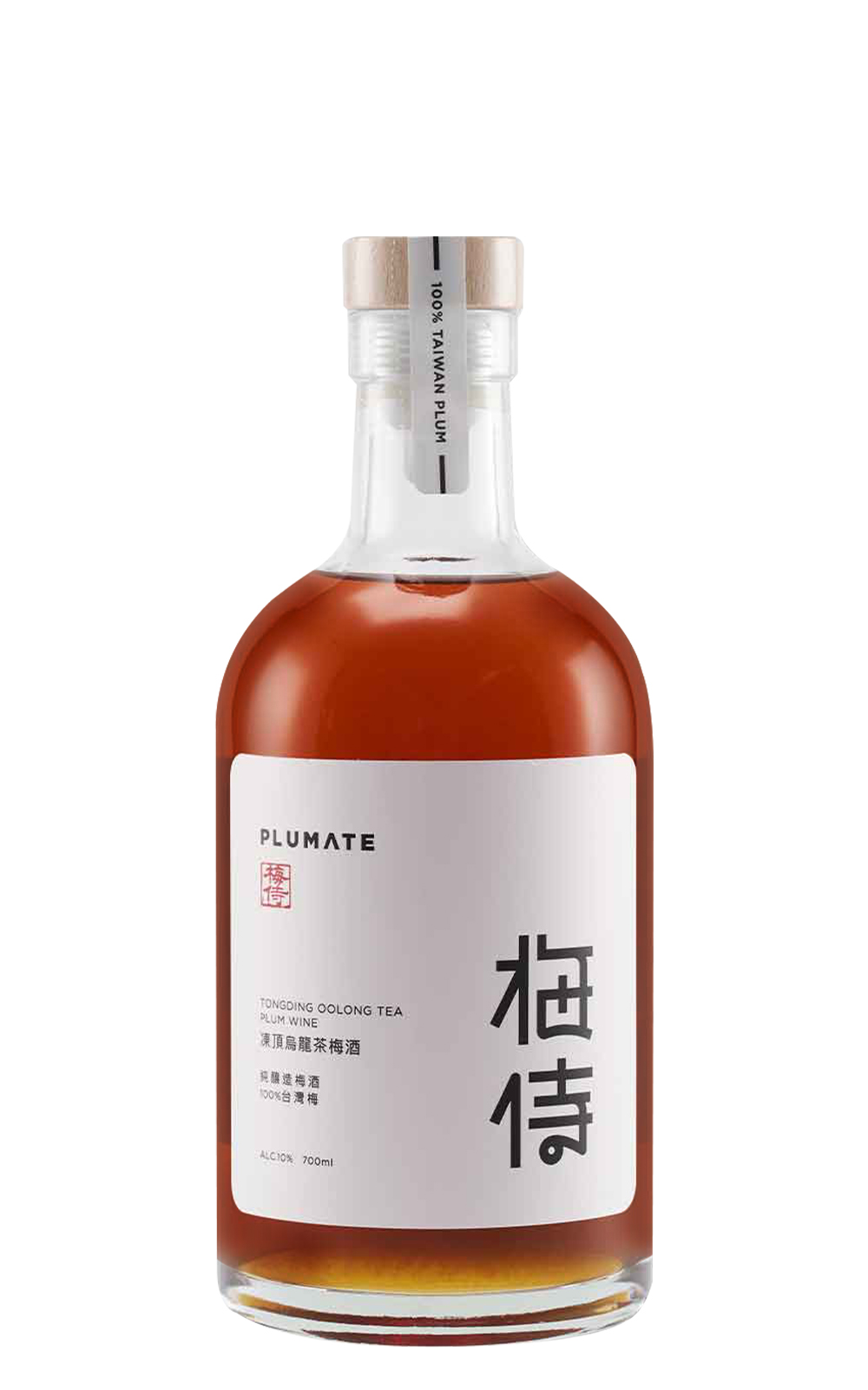 Plumate Tongding Oolong Tea Plum Wine 梅侍 凍頂烏龍茶梅酒
