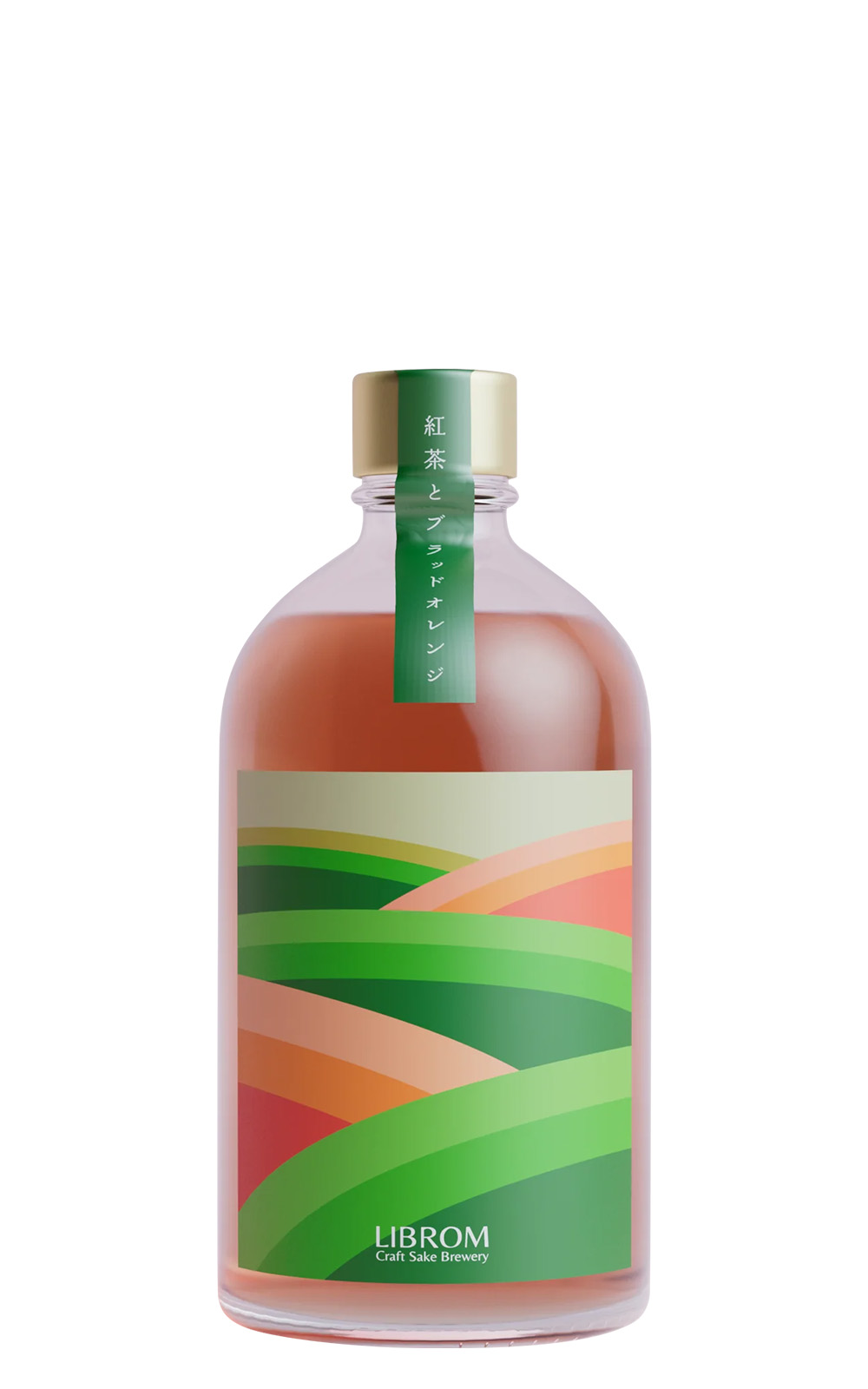 LIBROM Craft Sake Brewery 紅茶とブラッドオレンジ Craft Sake LIBROM 株式会社 紅茶血橙 清酒