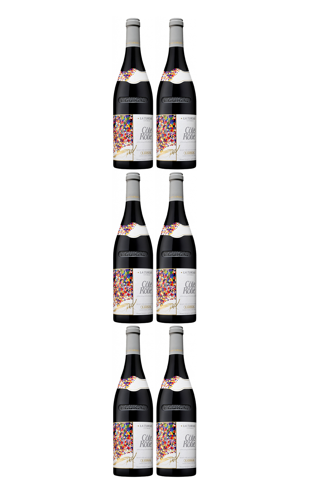 E Guigal Cote Rotie La Turque OWC Set 750ml 6 2019 積架酒莊 羅第丘 杜克園 紅酒 原裝木箱套組 750ml 6