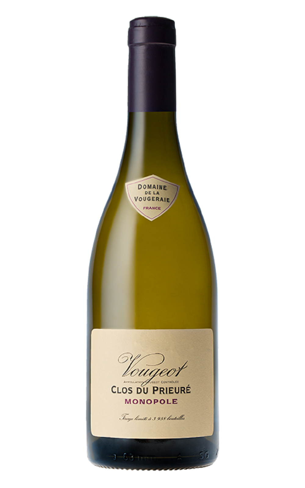 Domaine de la Vougeraie Vougeot Clos du Prieure Monopole Blanc 2023 梧傑雷酒莊 梧玖 普里園 獨占園白酒
