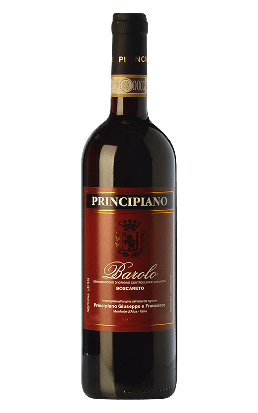 Giuseppe e Francesco Principiano Barolo Boscareto 2015 普林西維亞諾酒莊 博斯卡雷托 巴羅洛紅酒