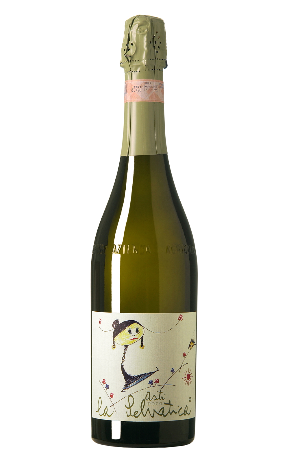 Caudrina La Selvatica Asti Spumante NV 克勞蒂娜酒莊 原野女孩 甜氣泡酒