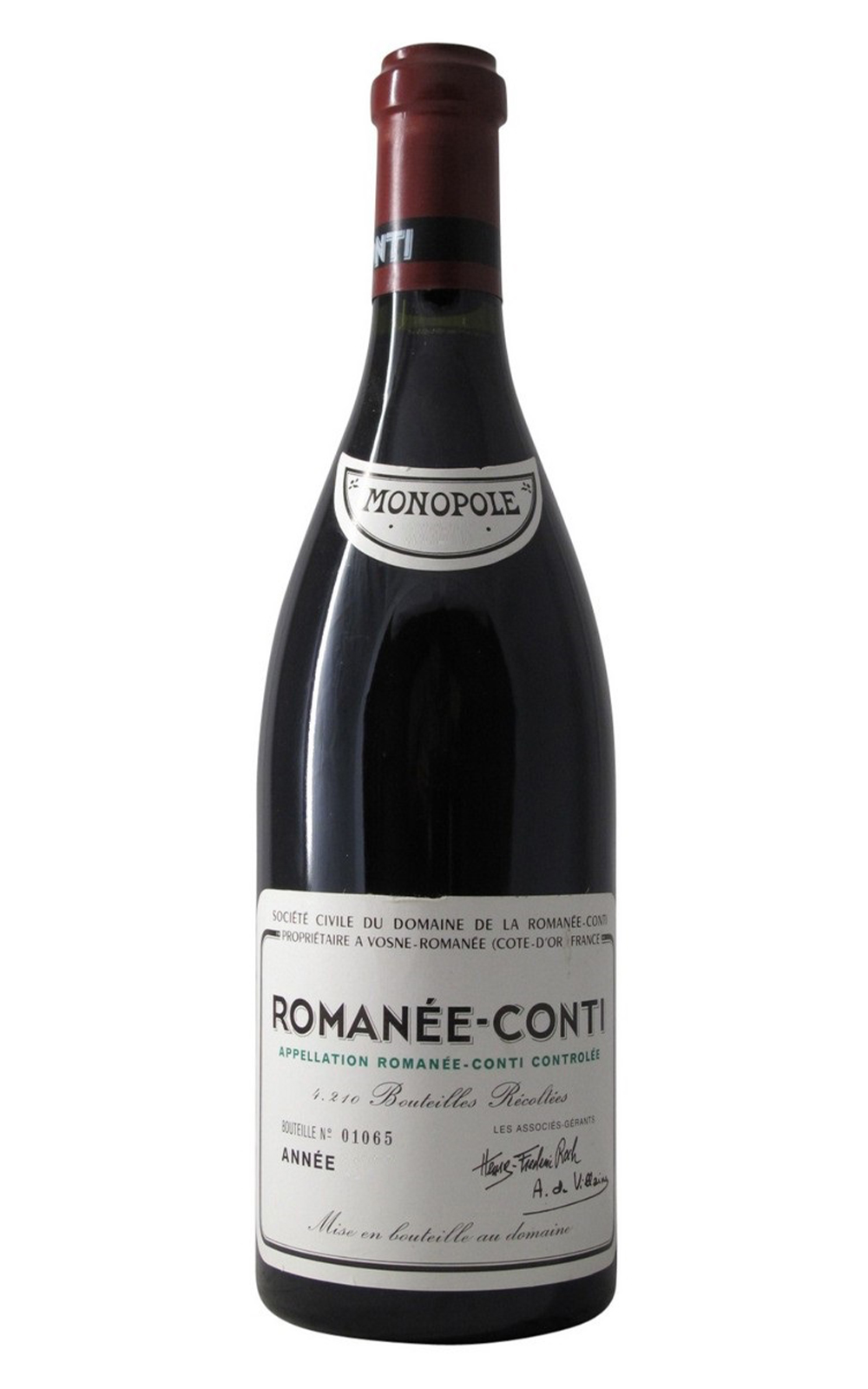 Domaine de la Romanee Conti Romanee Conti Grand Cru 1992 羅曼尼 康帝酒莊 羅曼尼 康帝 特級園紅酒