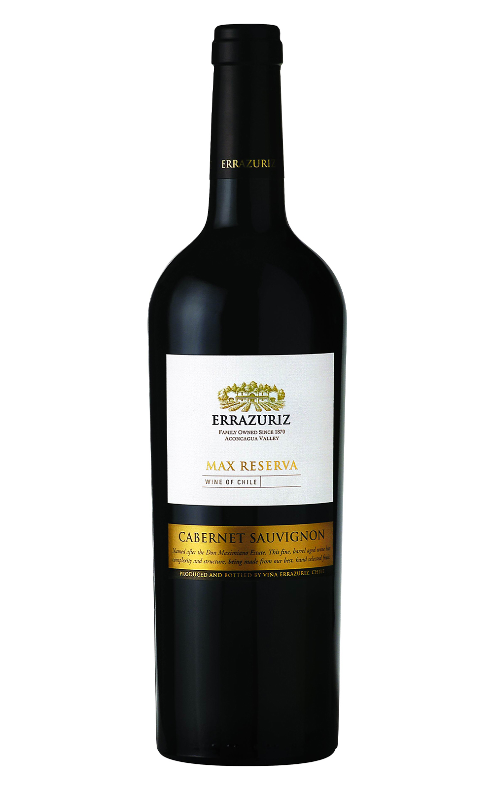 Vina Errazuriz Max Cabernet Sauvignon 2014 伊拉蘇酒莊 精選系列 卡本內蘇維濃紅酒