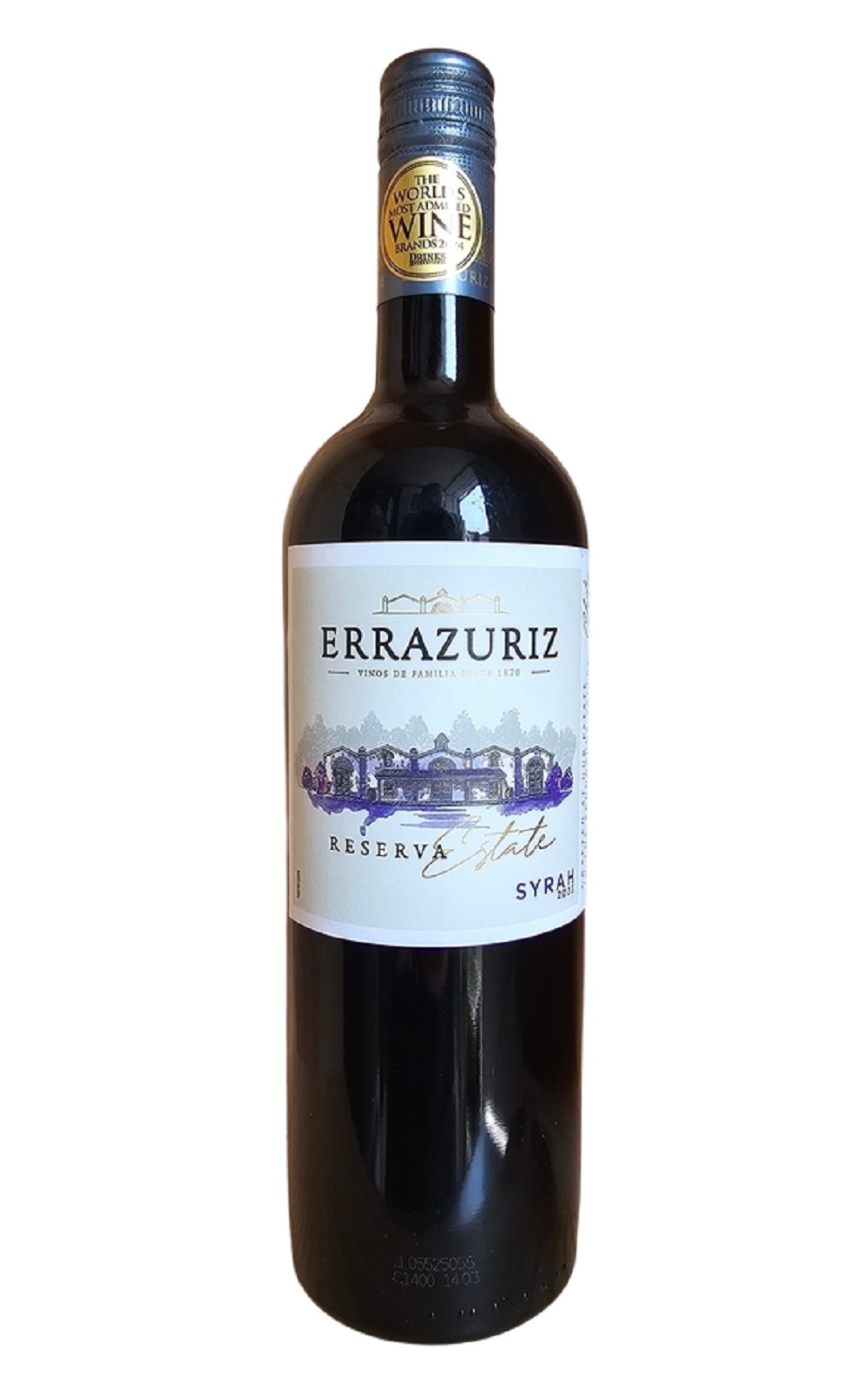 Vina Errazuriz Estate Reserva Shiraz 2023 伊拉蘇酒莊 莊園珍藏 希哈紅酒