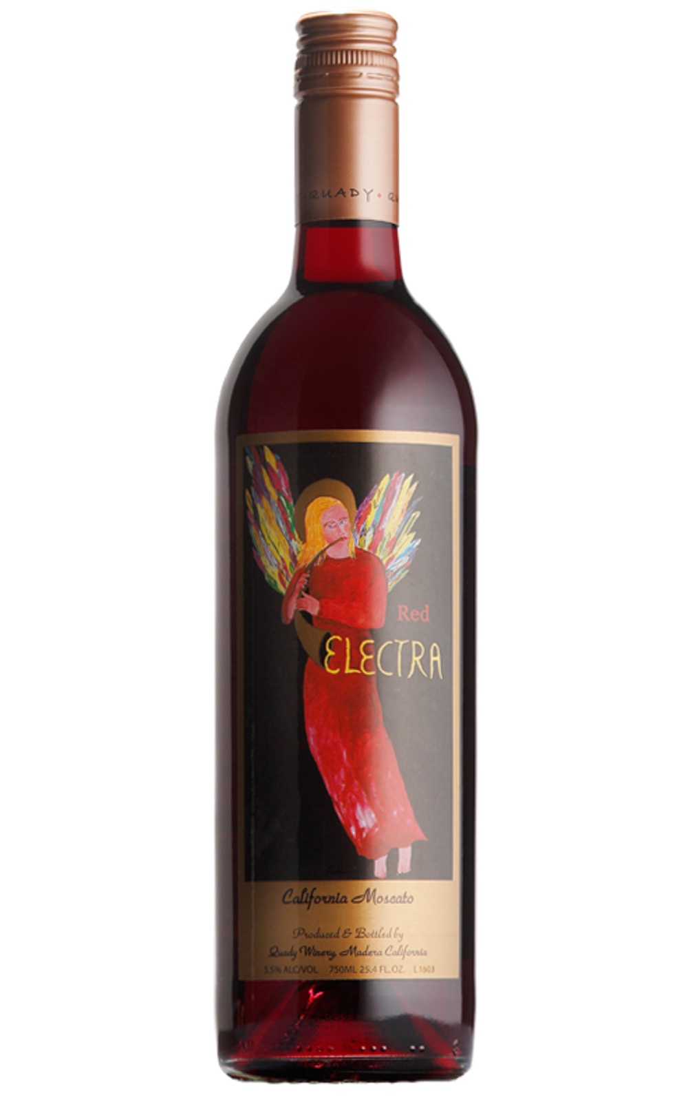 Quady Winery California Electra Moscato Red 2015 夸蒂酒莊 小天使 加州蜜思嘉甜紅酒