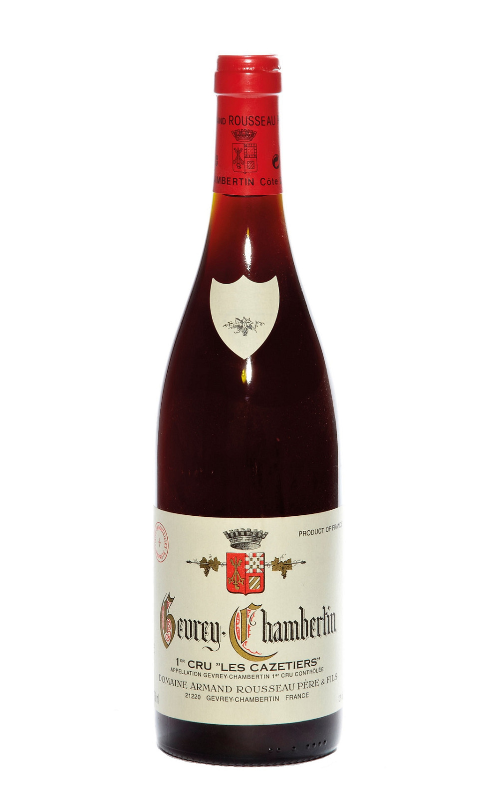 Domaine Armand Rousseau Gevrey Chambertin 1er Cru Les Cazetiers 2009 阿曼 盧梭酒莊 哲維瑞香貝丹 卡列提耶 一級園紅酒