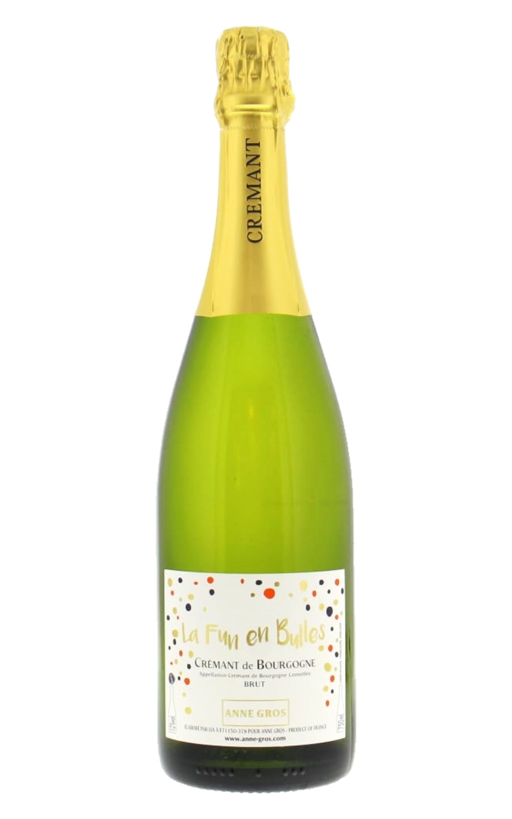 Domaine Anne Gros La Fun en Bulles Cremant de Bourgogne Brut NV 安 葛羅酒莊 泡泡樂園 布根地不甜氣泡酒
