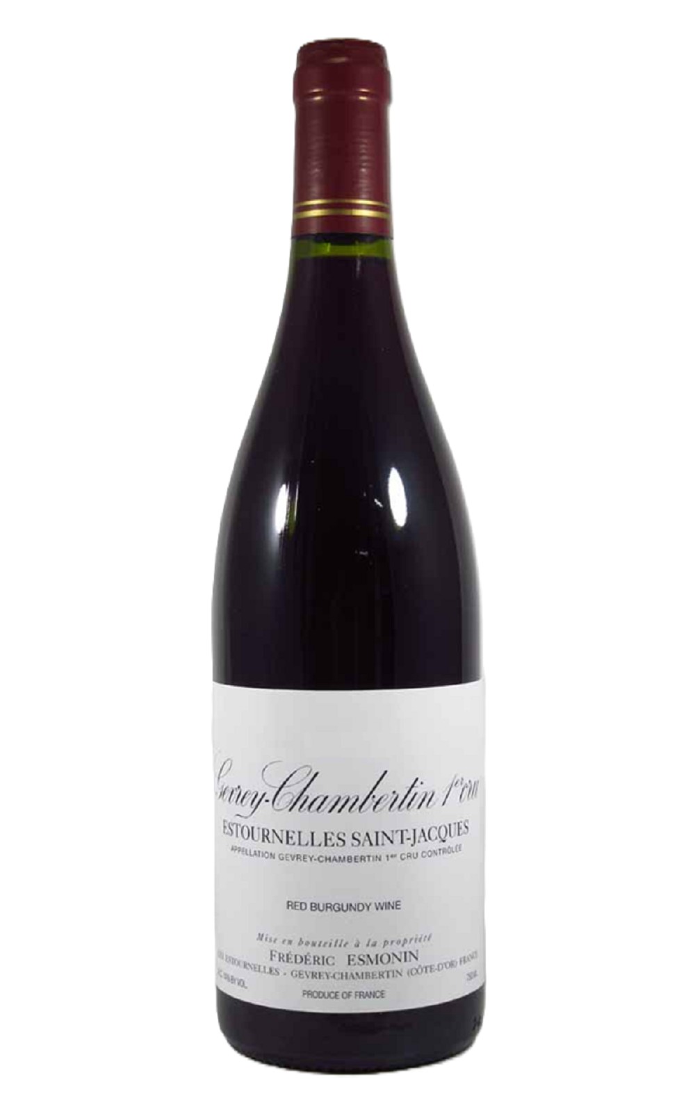 Domaine Frederic Esmonin Gevrey Chambertin 1er Cru Estournelles Saint Jacques 2022 斐德列克 艾斯莫南酒莊 哲維瑞香貝丹 埃圖內 聖賈克 一級園紅酒