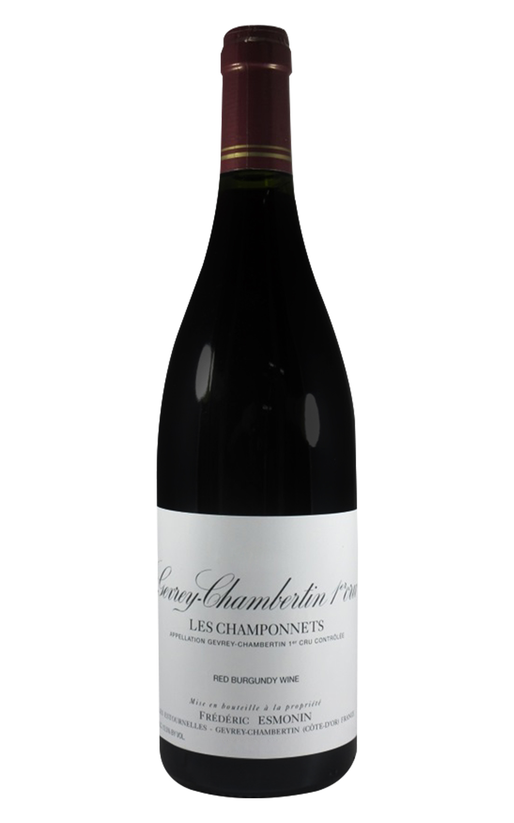 Domaine Frederic Esmonin Gevrey Chambertin 1er Cru Champonnets 2023 斐德列克 艾斯莫南酒莊 哲維瑞香貝丹 香朋內 一級園紅酒