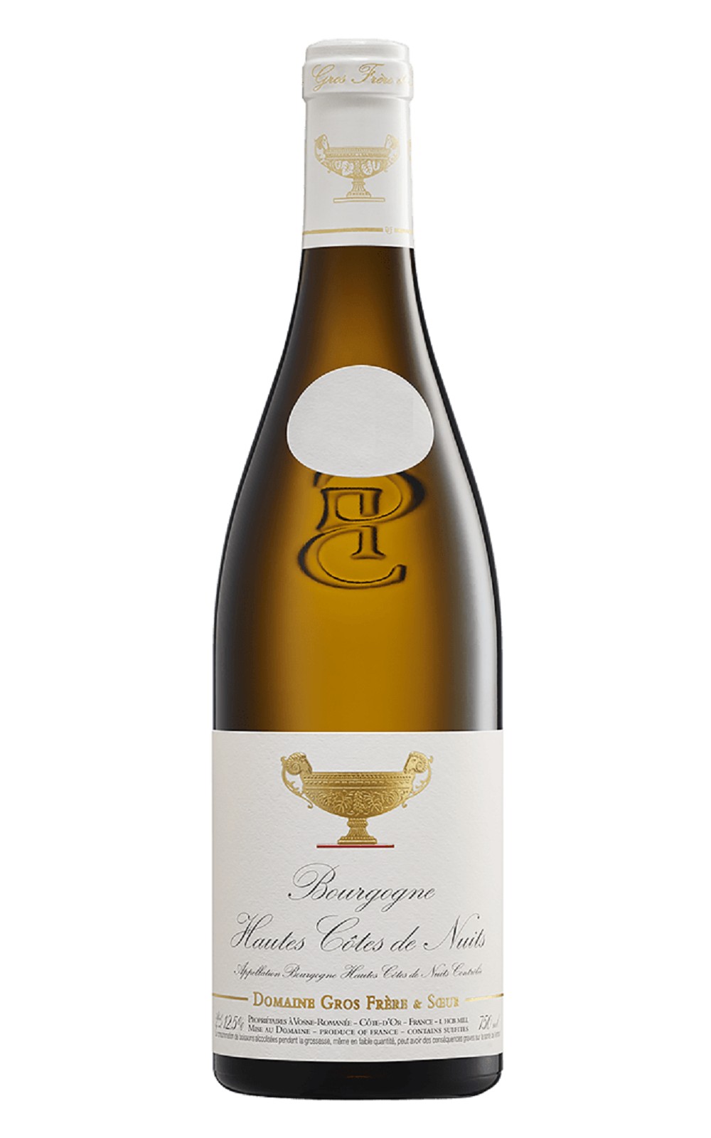 Domaine Gros Frere et Soeur Bourgogne Hautes Cotes de Nuits Blanc 2023 葛羅兄妹酒莊 布根地 上夜丘白酒