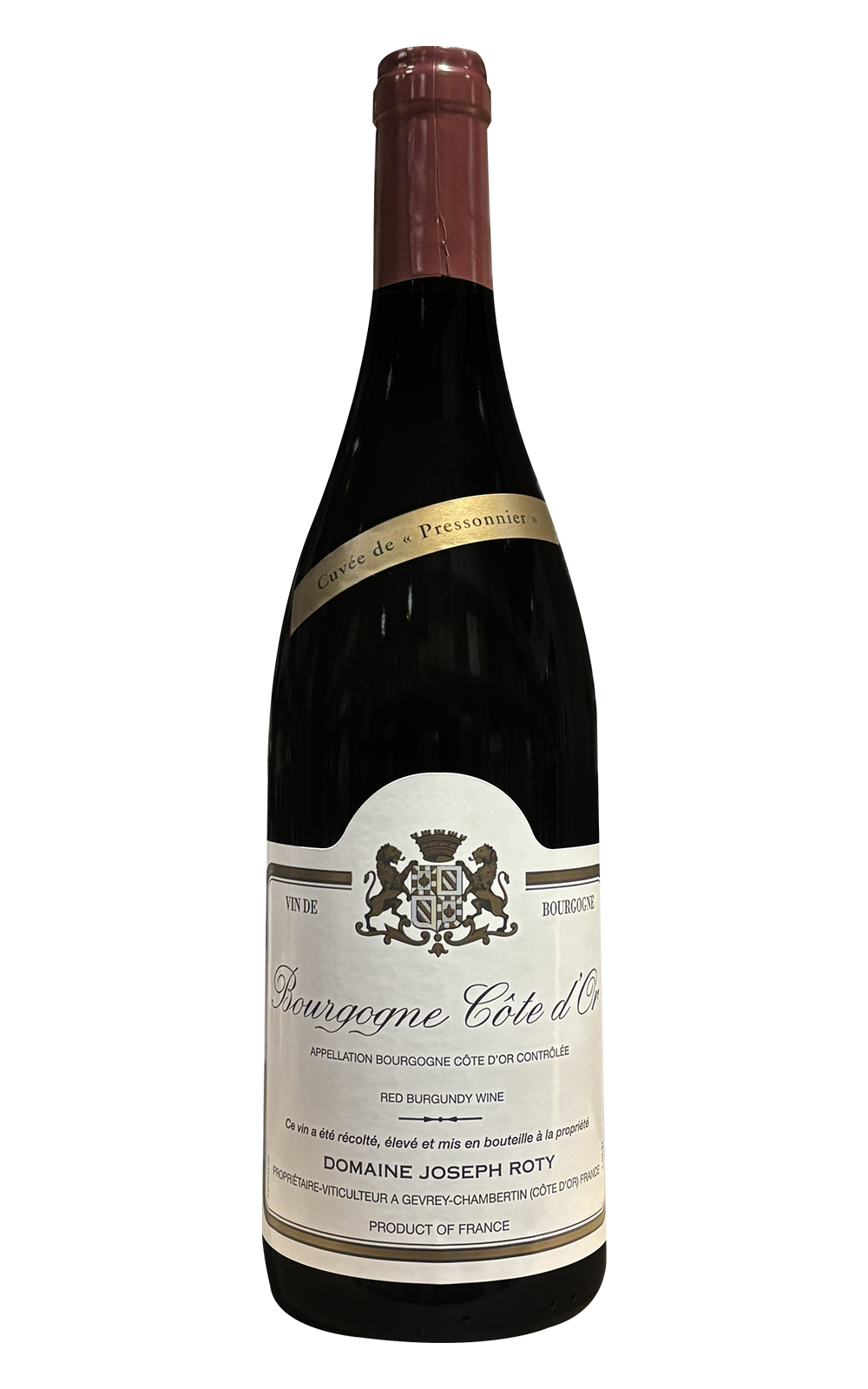 Domaine Joseph Roty Bourgogne Cote d Or Cuvee de Pressonnier Rouge 2021 約瑟夫 羅蒂酒莊 布根地金丘 普里聖尼 紅酒
