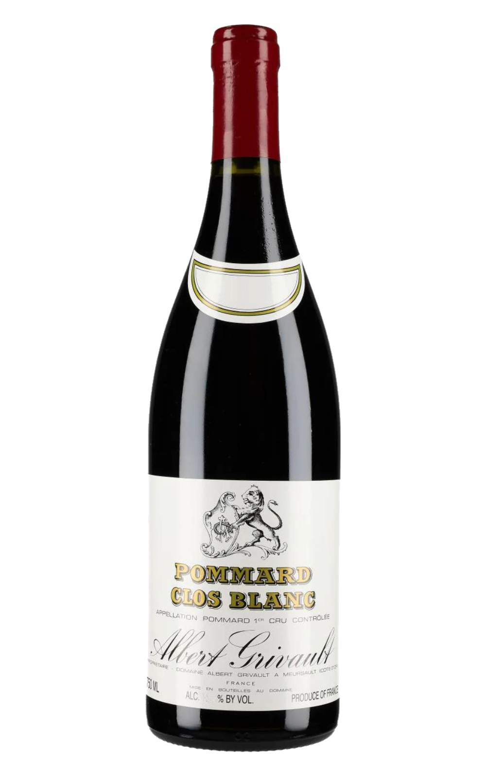 Domaine Albert Grivault Pommard 1er Cru Clos Blanc 2022 艾伯 格禮弗酒莊 玻瑪 白園 一級園紅酒
