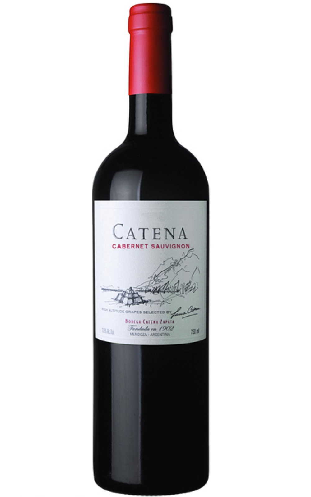 Catena Zapata Catena Cabernet Sauvignon 2021 卡帝那 沙巴達酒莊 家族系列 卡本內蘇維濃紅酒