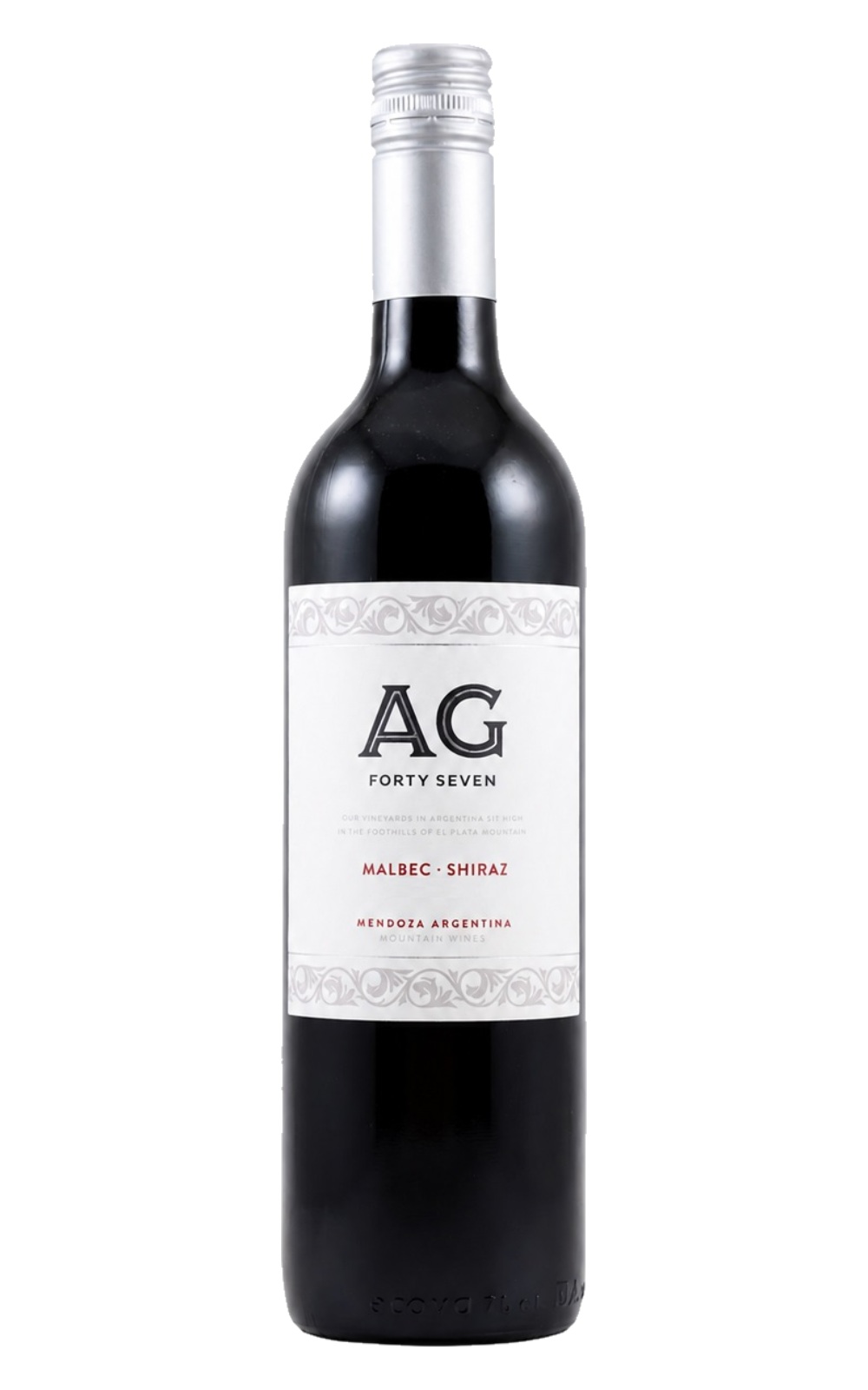 Bodega Argento AG Forty Seven Mendoza Malbec Shiraz 2024 銀影酒莊 AG47系列 馬爾貝克 希哈紅酒