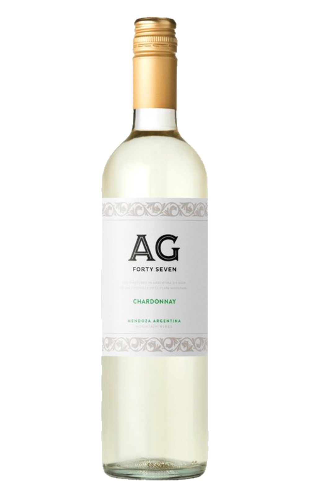 Bodega Argento AG Forty Seven Mendoza Chardonnay 2025 銀影酒莊 AG47系列 門多薩 夏多內白酒