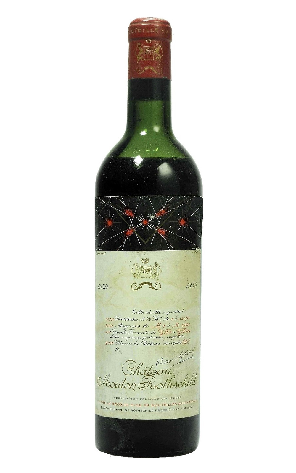 Chateau Mouton Rothschild Chateau Mouton Rothschild 1959 木桐堡 木桐一軍紅酒
