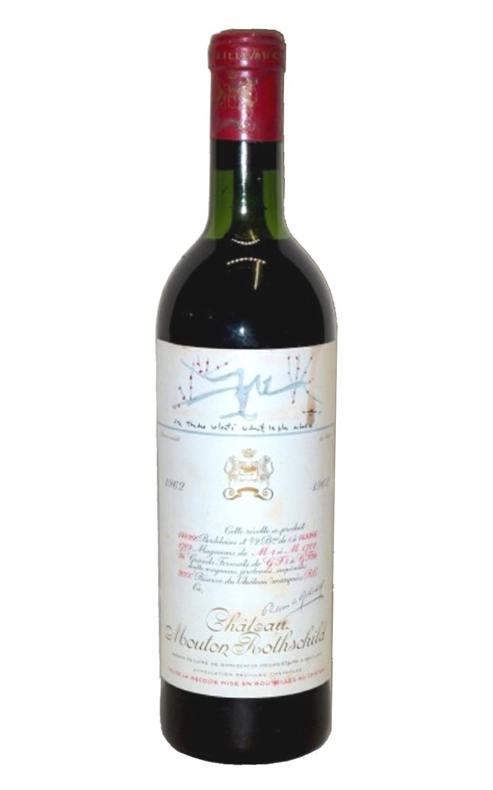 Chateau Mouton Rothschild Chateau Mouton Rothschild 1962 木桐堡 木桐一軍紅酒