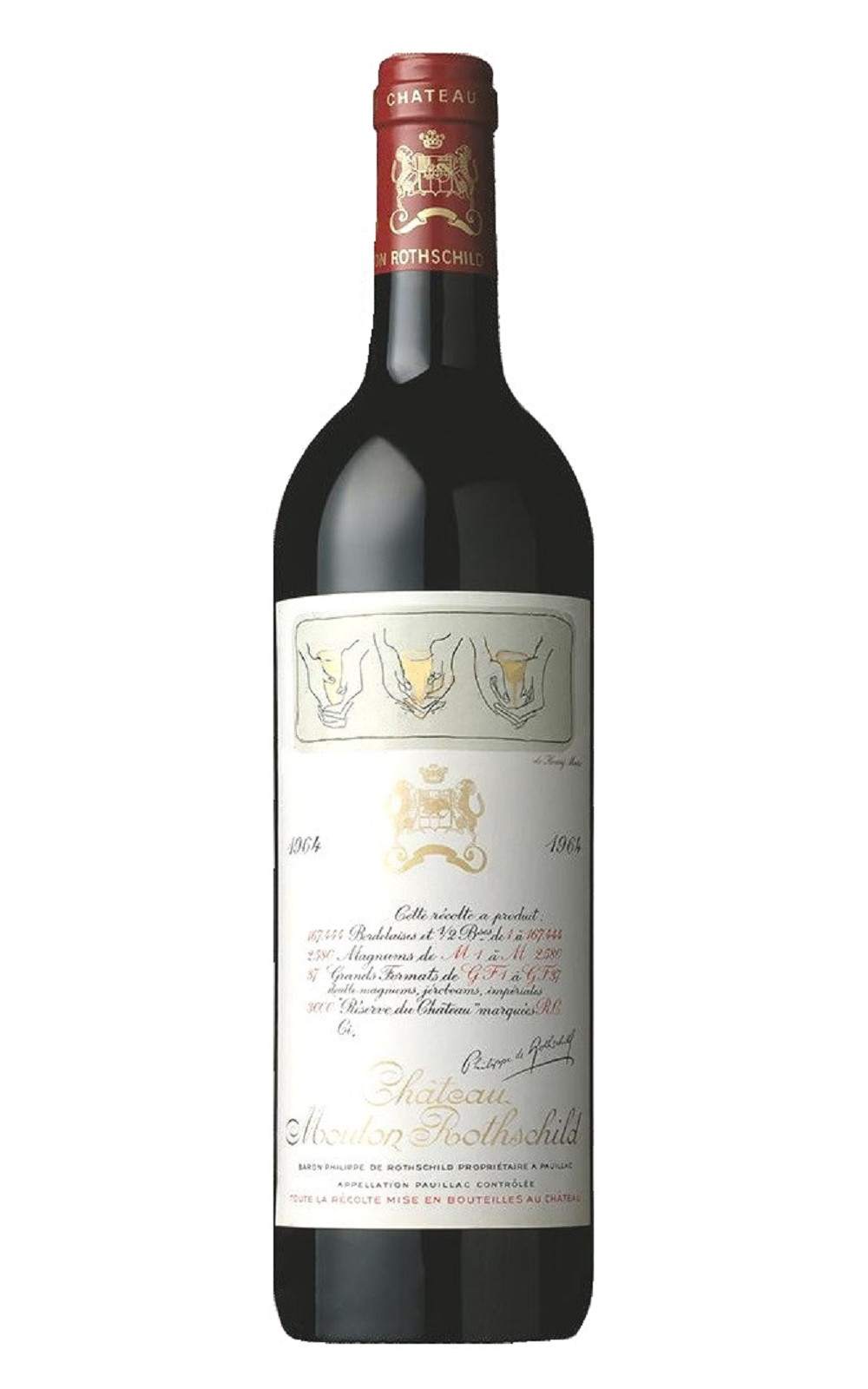 Chateau Mouton Rothschild Chateau Mouton Rothschild 1964 木桐堡 木桐一軍紅酒