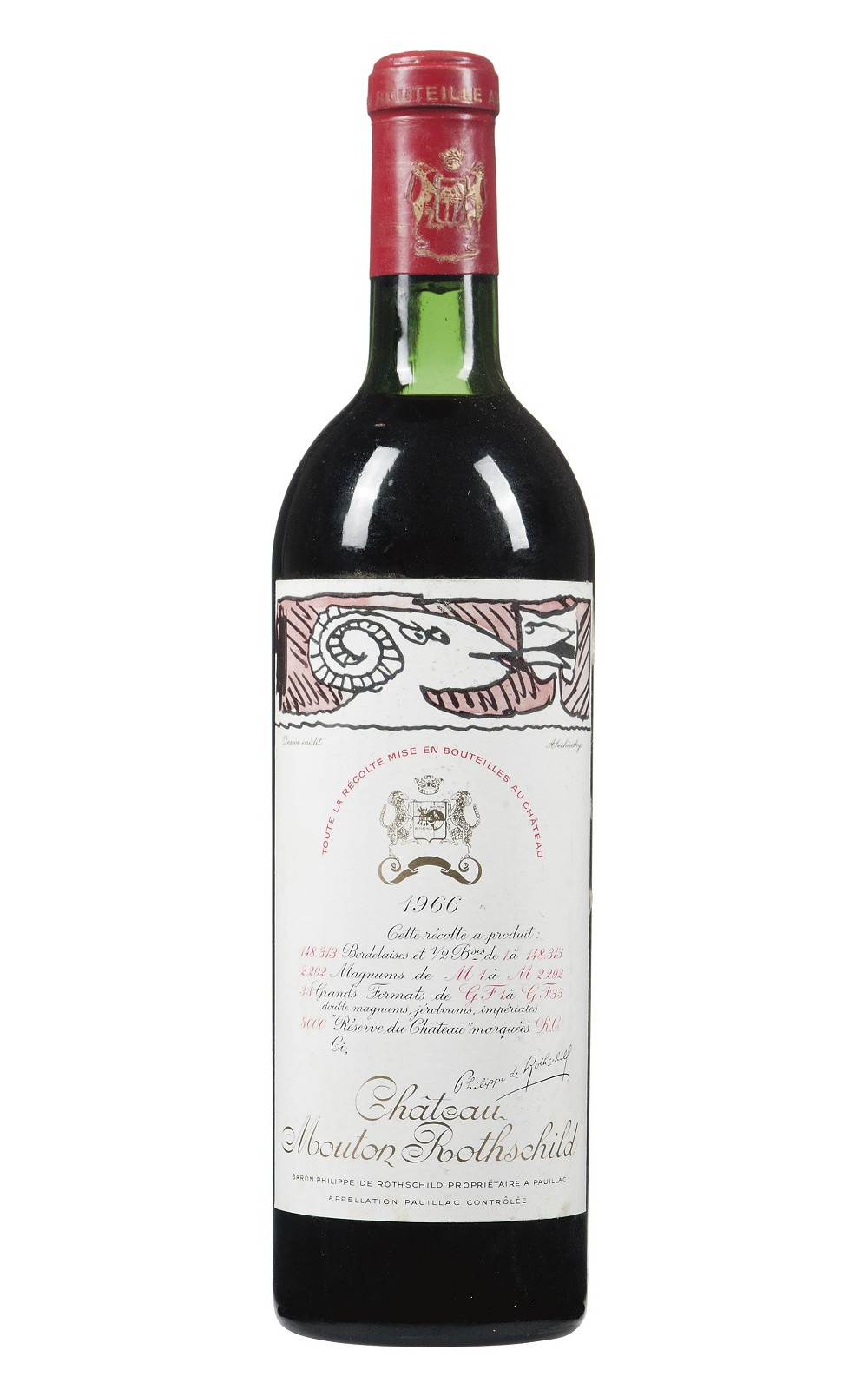 Chateau Mouton Rothschild Chateau Mouton Rothschild 1966 木桐堡 木桐一軍紅酒