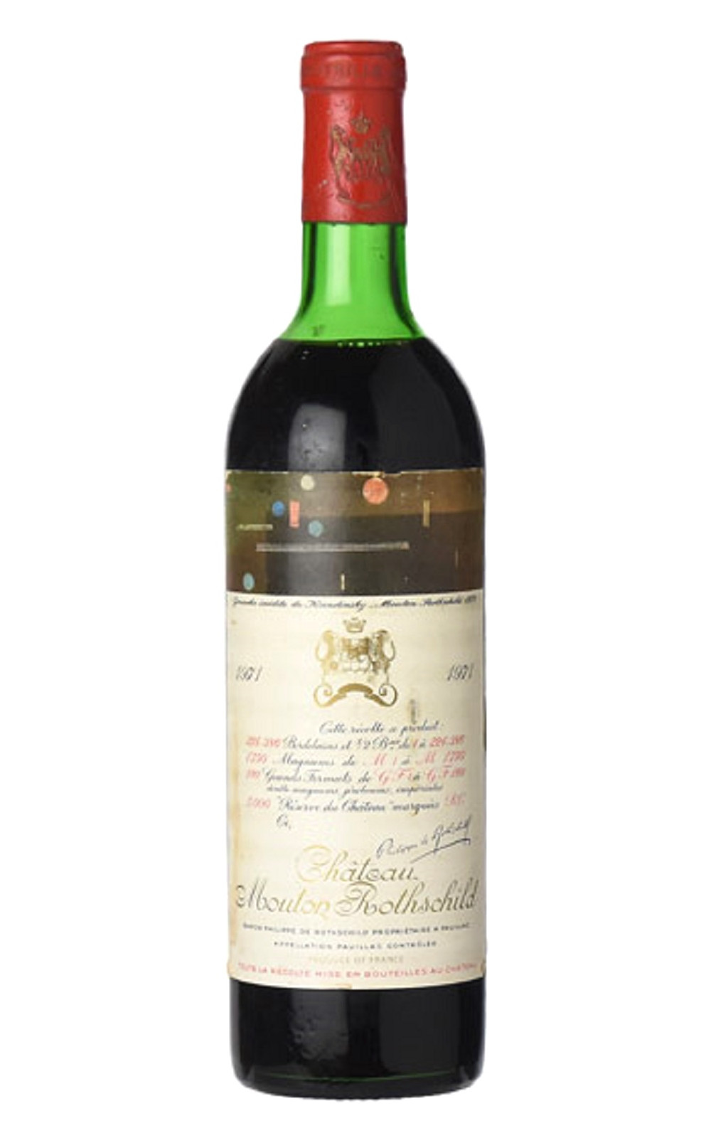 Chateau Mouton Rothschild Chateau Mouton Rothschild 1971 木桐堡 木桐一軍紅酒